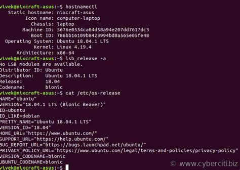 Image result for Linux Command Show Version