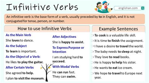 Image result for Infinitive Examples