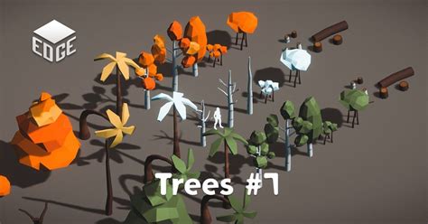 Toradh íomhá ar Evergreen Tree Prefabs for Unity
