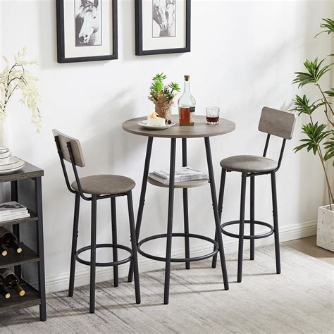 Afbeeldingsresultaten voor Small Breakfast Bar Table and Stools