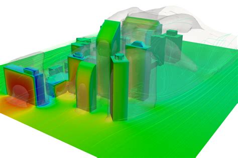 Image result for OpenFOAM Wind around Buildings