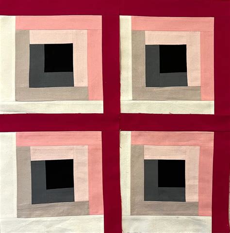 Log Cabin Quilt Tutorial に対する画像結果