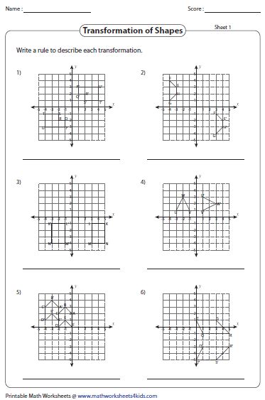 Sequencing Transformations Worksheet に対する画像結果