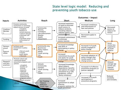 Image result for Health Logic Model Examples