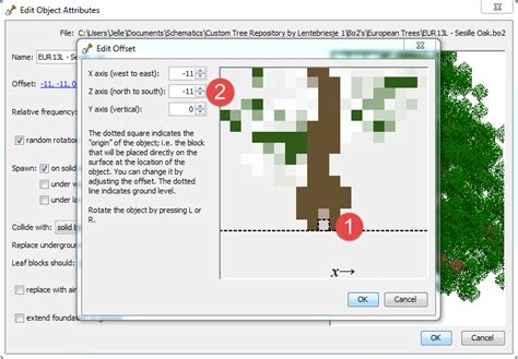 Image result for WorldPainter Custom Trees