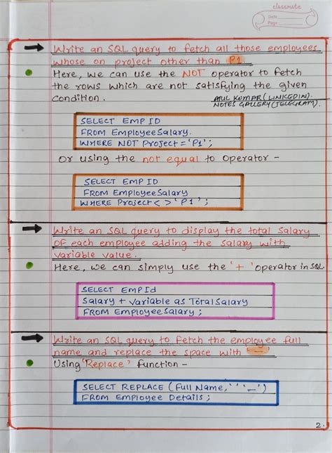 Image result for How to Write in SQL