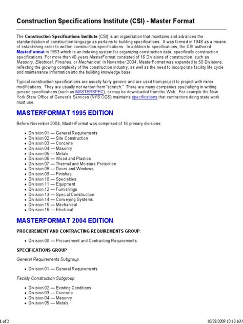 Image result for Construction Specifications Writing.pdf