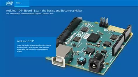 Image result for Arduino 101 Board