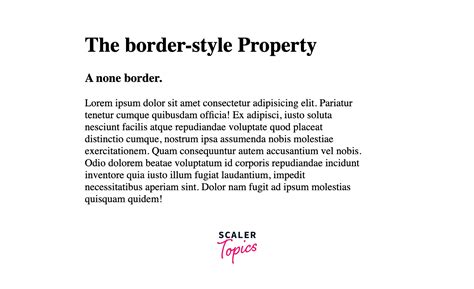 Image result for Border Property CSS