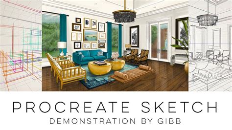 Toradh íomhá ar How to Draw Layout Plan in Procreate