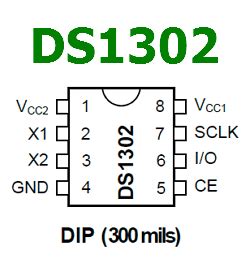 Image result for DS1302 Chip