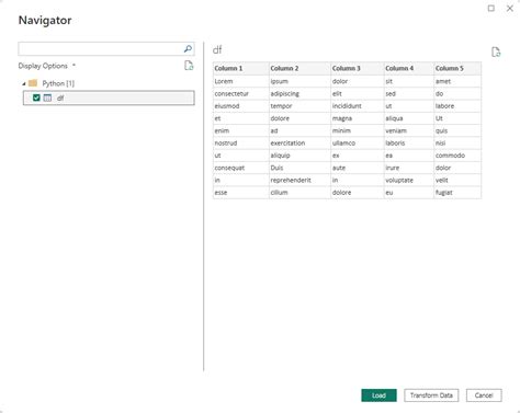 Power BI Python Figure に対する画像結果