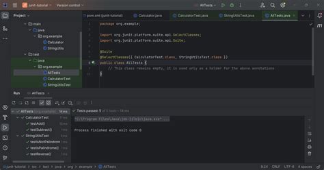 JUnit Test Methods に対する画像結果