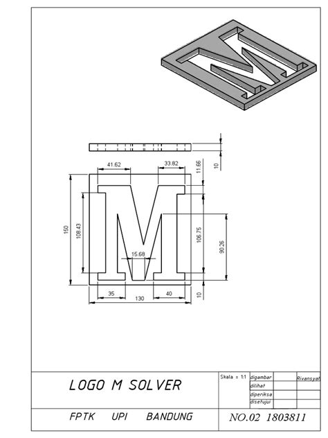 Toradh íomhá ar Logo M Solver Vector