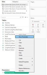 Image result for Custom SQL Tableau How to View Code