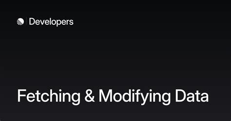 Toradh íomhá ar Modifying Data Icon