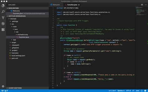 Toradh íomhá ar Azure Functions Source Code