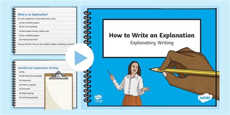 Image result for How to Write Explanation