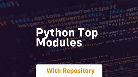 Image result for Python Top Modules