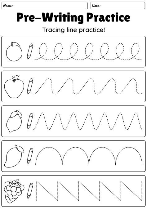 Image result for Pre Writing Tracing Activity