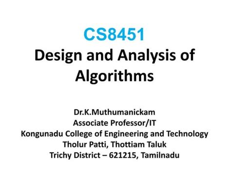 Toradh íomhá ar Design and Analysis of Algorithms PDF