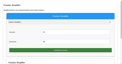 Image result for Fraction Simplifier