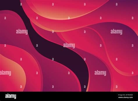 Toradh íomhá ar Red Wavy Gradient