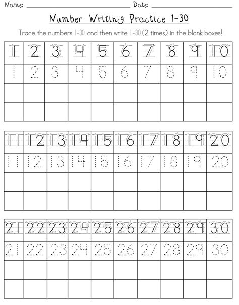 Image result for Number Writing Activity