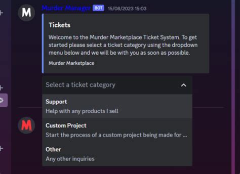 Image result for Discord.py Ticket System