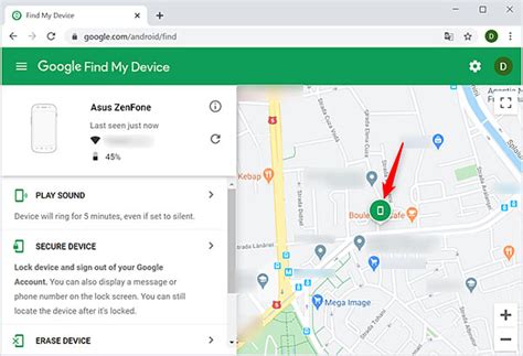 Afbeeldingsresultaten voor Google Find My Device Android