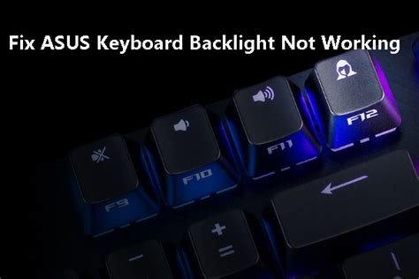 Image result for How to Fix Asus Keyboard Light When Not Working