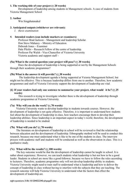 Afbeeldingsresultaten voor Eight Key Questions