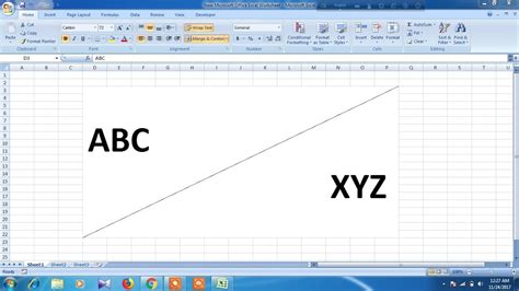 Image result for Excel Diagonal Cell Fill