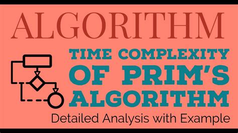 Prim's Algorithm Complexity に対する画像結果