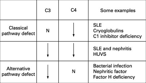 Image result for Complement Component Deficiency