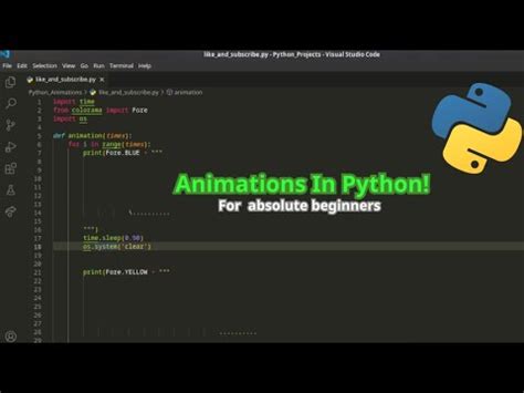 Image result for Python Animation Tutorial
