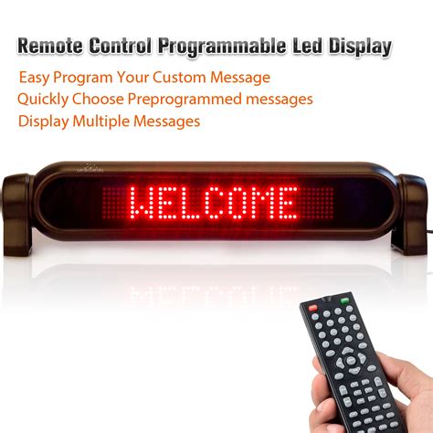 Image result for Remote Control LED Sign List