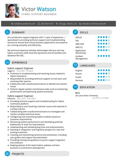 Afbeeldingsresultaten voor SQL Support Engineer Resume
