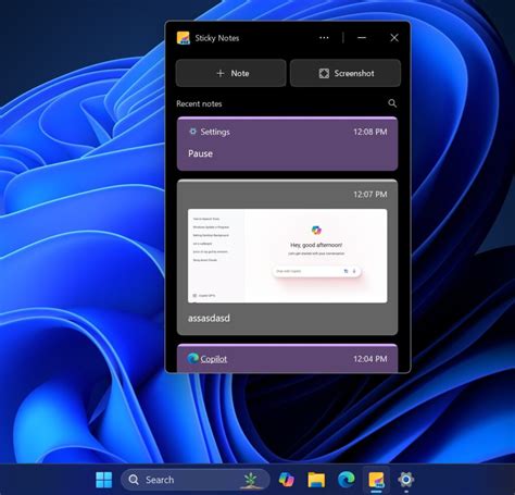 Image result for Sticky Notes Windows 11
