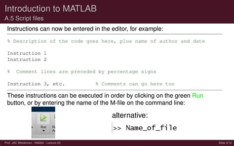 Image result for How to Write a Script in MATLAB