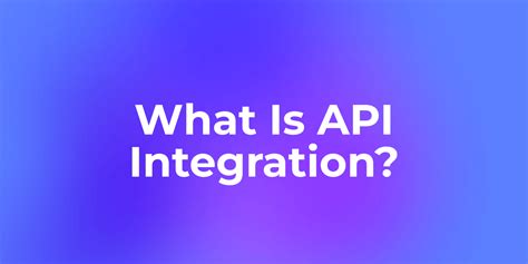 What Are API and Integration Principle に対する画像結果