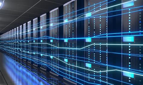 Toradh íomhá ar Computer Racks for Many Computers