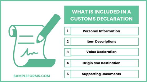 Image result for Custom Declaration Form
