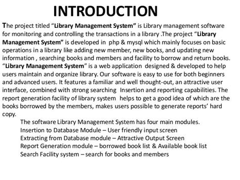 Image result for Abstract of Library Managmaent System Project
