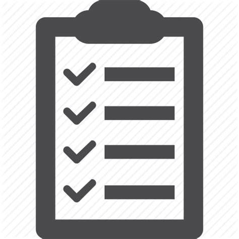Image result for Checklist Icon Transparent
