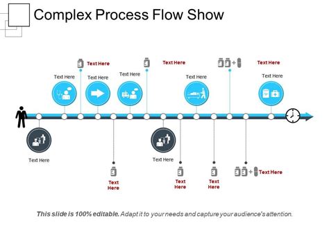 Toradh íomhá ar Complex Process Template PowerPoint