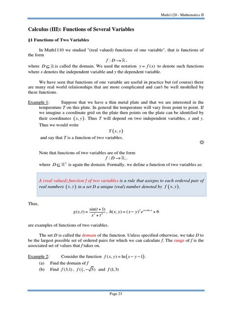 Image result for Calculus III PDF