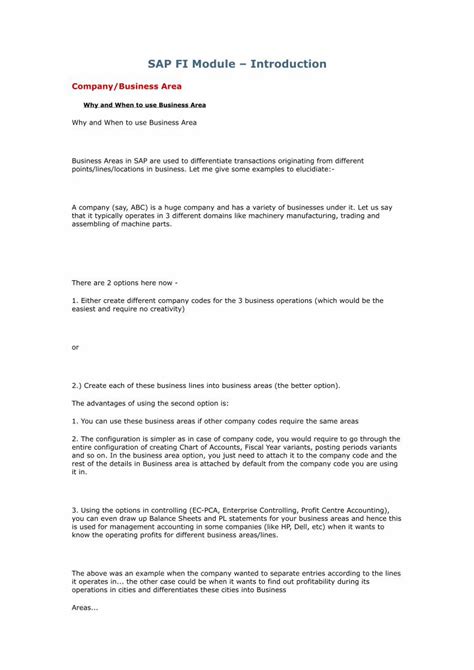 Image result for SAP FI Module PDF