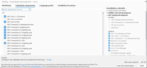 Toradh íomhá ar Download and Install Visual Studio 2019