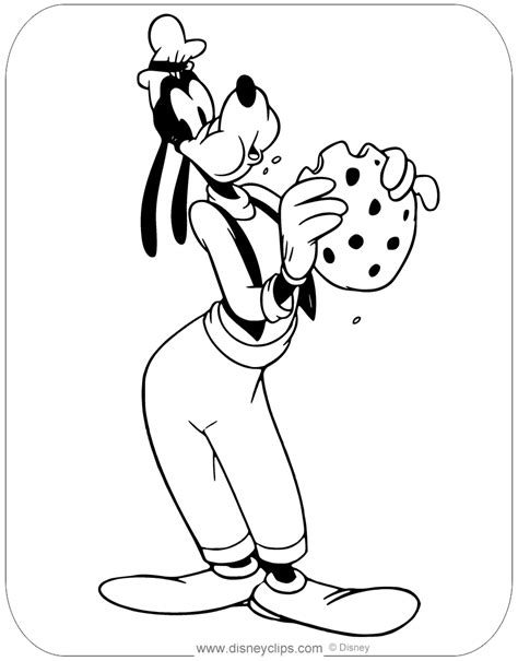 Goofy Coloring Pages に対する画像結果